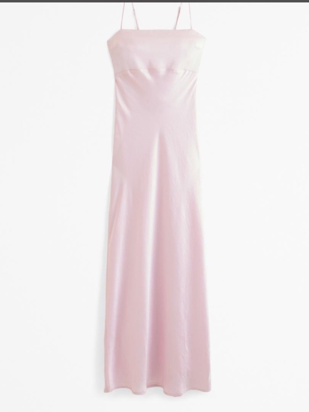 Abercrombie & Fitch Light Pink Maxi Slip Dress